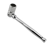 Generico Estantería Ratchet, Heavy Duty Spanner, 10,24 x 0,98 x 0,98 Inches Adjustable Ratcheting Wrench, Ergonomic Handle Tool for Vehicle Drive, Ironworker Construction Maintenance Attachment