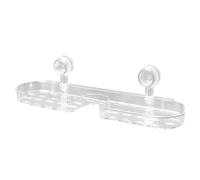 Genérico Estantes Baño - 41x11x11 Cm Organizador Pared con Ventoså | Estante Lavabo Montado En Pared & Soporte Jabón | sobre Grifo Almacenaje Ducha, Cuidado Piel, Maquillaje, Esponjas