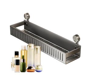 Generico Estantes De Baño Con - Estante De Ducha Sin Punzonado Con Fuerte Copas Adhesivas, Resistente Almacenamiento Impermeable, Diseño | Solución Organizacional Ideal Alquileres, Casas,