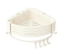 Genérico Estantes de Ducha | con Ganchos - Estante de Ducha de Esquina con y Nivel - Para Jabón Champú Gel Corporal Esponja Paños Limpieza Organización Cocina Aseo Apartamento Hotel