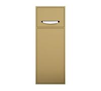 Genérico Estantes de Ducha de Acero Inoxidable Impermeables para Montaje en Pared - Elegante Acabado Dorado, 60x28x13,5 cm, no Requiere Azulejos - Solución de Almacenamiento Ideal para el baño en el