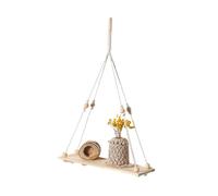 Genérico Estantes De Pared De Decoración Boho - De Algodón Tejido A Mano | Estantes De Exhibición Montados En La Pared | Decoración De Accesorios para El Hogar con Taspestry para Baño De Sala De Es
