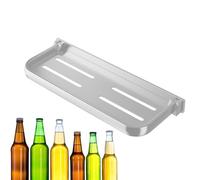 Generico Estantes flotantes de baño | Estante flotante de aluminio - Organización de almacenamiento flotante, portametta aguas abajo, estantes de paneles de almacenamiento para lavandería