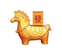 Generico Estatua Año Caballo - Colección China Del Festival De Primavera 2026, Mascota De Mesa | Figura Decorativa Para Mesita De Noche, Escritorio, Dormitorio, Estante,