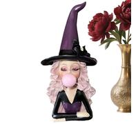 Generico Estatua de Halloween - Que sueña con una de Goma para Masticar Resina Coleccionable - Decoración para el hogar para Fiestas, Habitaciones, escritorios, librerías, Entrada o exposición