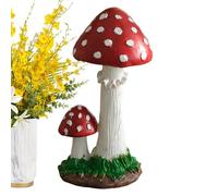Genérico Estatua de jardín de setas, decoración del hogar de setas | Estatuas de jardín de resina simulada esculturas decoración del hogar,Bonitos y novedosos de, esculturas de, estatuas para el