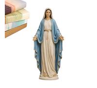 Genérico Estatua de la Virgen María,Decoración de Figura Católica | Figura Religiosa de la Virgen María,para el Altar, el Santuario, la Catedral, la Iglesia, Cuarto de Oración, Estudio y para Hogar y