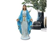 Genérico Estatua de María, estatuilla Religiosa y de la Virgen María para Altar, Santuario, Catedral, Iglesia, Sala de oración y Estudio en casa