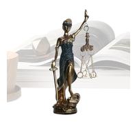 Genérico Estatua de,Vintage de Sobremesa | Símbolo de Justicia y Equidad para Decoración | para Apartamento Dormitorio Estantería Celebración de Eventos Chimenea Hogar