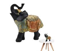 Genérico Estatua del Elefante, decoración del Elefante para el hogar - Decoración de Figuras de de Mesa | Estatuas de de la Suerte para decoración hogar, artesanías de de estil