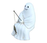 Generico Estatua Fantasma de - Decoración de Resina espectral, Espeluznante | Figura de Halloween para Dormitorio, jardín, Porche, Mesa de Interior, Estante de Cocina, Estante de salón