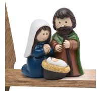 Generico Estatua para belén, Belén de interior, escultura para rincones, oraciones, bodas, bautizos, iglesias, dormitorios, Navidad