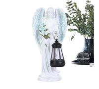 Generico Estatuas De Ángeles Para El Jardín - Estatua Resina Ángel Con Luces Para Patio | Decoración Exterior Resistente A Los Agentes Atmosféricos para Jardín Patio Terraza Avenidas Balcón Granja