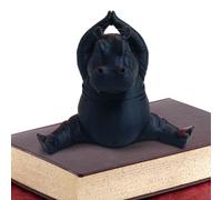 Generico Estatuas De Hipopótamo Decoración Del Hogar, Pequeñas Figuras De Hipopótamo Yoga Para Decoración De Escritorio, Escultura Artística Decoración Del Hogar Para Librería Escritorio Dormitorio