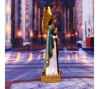 Genérico Estatuas Religiosas | Figuras religiosas de ángeles | Figura Decorativa de Resina Pintada a Mano para Escritorio, Dormitorio, mesita de Noche, estantería, decoración navideña