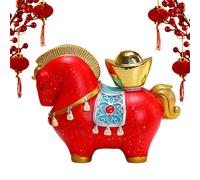 Generico Estatuilla De Caballo - Símbolo y Escultura Decorativa | 2026 Decoración De Año Nuevo Chino Del Caballo Para El Hogar - Para El Hogar Mujeres Hombres Navidad Habitación De Cumpleaños Chino