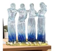 Genérico Estatuilla De La Hermana - Decoración del Hogar De Resina,Escultura De Amistad Entre Hermanas,para Interior, Mujeres, Femenino, Cumpleaños, Día De La Madre, Chimenea, Oficina