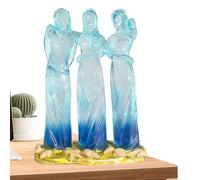 Genérico Estatuilla De La Hermana | Figura Coleccionable De Resina - Escultura De Amistad Entre Hermanas - para Mujeres Femeninas Navidad Día De La Madre Chimenea Interior Oficina