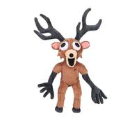 Generico Este juego de 3 peluches de 99 Nights in the Forest representa al ciervo malvado del videojuego Navidad y Halloween para los niños fanáticos de los videojuegos.