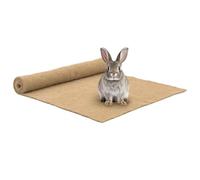 Genérico Estera de cáñamo para roedores 1x1 m 5 mm,Producto para Mascotas y Animales,Productos para Mascotas,Alfombrillas para comederos,Marrón,0.75 KG,42001199