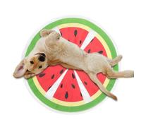 Genérico Estera de enfriamiento de Gatos, Alfombra de enfriamiento para Gatos | Almohadilla de Agua para Cachorro Interior | Patrón de Fruta Viaje Alrededor de cojín de de Agua Helada para Perros