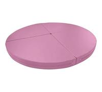 Genérico Esterilla de Pole Dance, colchoneta Circular de Seguridad para Pole Dance y aro aéreo, Almohadilla de Espuma Antideslizante para Gimnasio, Yoga y Fitness en casa (Rosa, 150 x 5 cm).