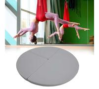 Genérico Esterilla de Yoga para Pole Dance - 2,5 cm de Grosor, Plegable, Antideslizante, Ideal para Aros y Ejercicio, 120-200 cm (Gris, 120 x 5 cm)