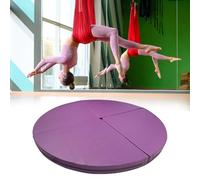 Genérico Esterilla Gruesa para Yoga y Pole Dance, con Almohadilla Antideslizante de 2,5 cm o 2,3 cm para Aros y Barras de Striptease, Plegable, 150 cm x 5 cm (59 x 2 Pulgadas), Ideal para Ejercicios