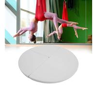 Genérico Esterilla Gruesa para Yoga y Pole Dance, Plegable, Antideslizante, para Aros y Barras de Striptease, Grosor de 1,27 cm, 180 cm x 3 cm (70,8 x 1,2 Pulgadas), Color Blanco