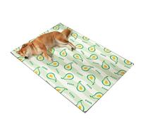 Genérico Esterilla refrescante para Perros: Almohadilla de Gel autorefrescante de Espuma Gruesa y Suave para Perros y Gatos en Verano. Resistente y antiarañazos | melón