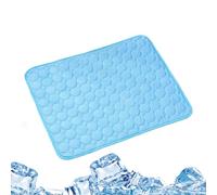 Genérico Esterilla Refrescante para Perros Y, 50 * 62cm Seda De Hielo Alfombrilla Refrescante, Disipación del Calor, Portátil, Lavable, Fácil De Plegar, Adecuada para Jaulas, Perreras Y Camas