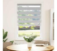Genérico Estor Cebra Gris Claro 70x100cm Tejido Ancho 65,9 cm poliéster,Decoración,Tratamientos de la Ventana,Persianas y estores-4014411