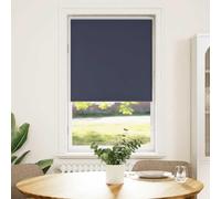 Genérico Estor Enrollable Opaco Marino 80x175 cm Tela Ancho 75,7 cm,Decoración,Tratamientos de la Ventana,Persianas y estores-4011540