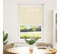 Genérico Estor Plisado Crema 70x100 cm Tela Ancho 69,4 cm Poliéster,Decoración,Tratamientos de la Ventana,Persianas y estores-4015273