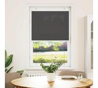 Genérico Estor Plisado Negro 70x100 cm Tela Ancho 69,4 cm Poliéster,Decoración,Tratamientos de la Ventana,Persianas y estores-4015120