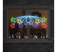Genérico Estrella de Navidad con 432 LED Multicolor 180 x 57 cm PVC,Casa y jardín,Decoración,Decoraciones Festivas y estacionales,Adornos festivos-42018956