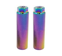 Generico Estribos de Bicicleta Separadores Componentes Traseros | Soportes de aleación de aluminio de colores para bicicleta para mujeres, jóvenes, pasajeros, ciclismo en carretera