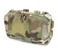 Genérico Estuche Admin MOLLE Adaptador de Montaje, Bolsa Herramientas Organizador de Mapa para Cinturon Mochila Deporte Viaje Safe(Natural)