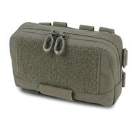 Genérico Estuche Admin MOLLE Adaptador de Montaje, Bolsa Herramientas Organizador de Mapa para Cinturon Mochila Deporte Viaje Safe(Green)
