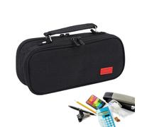 Genérico Estuche con Asa | Portalapices Multinivel Universitario | Bolsa para Utensilios De Arte Biblioteca Estudio Hogar Aula Ceramica Manualidades Exteriores Escritorio