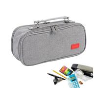 Genérico Estuche con Compartimentos,Estuche Escolar Multinivel Grande - Organizador De Escritorio para Estudio Escuela Hogar Manualidades Maquillaje