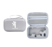 Genérico Estuche de Almacenamiento de PU Adecuado para dji Osmo Mobile 8, Paquete Organizativo Estabilizador de Cardán a Prueba de Manchas Cubierta Protectora para dji Osmo Mobile 8 (Gris)