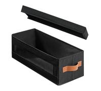 Genérico Estuche De Almacenamiento Para Discos - Caja Grande Apilable A Prueba De Polvo Con Ventana Visible - Estuches Porta DVDs - Para Juguetes Oficinas Hogar Coches Libros Dormitorio Apartamento