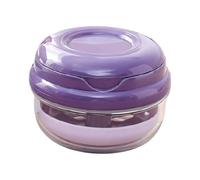 Genérico Estuche de Baño para Prótesis Dentales - Recipiente Compacto Portátil para Remojo | Portátil para Brackets - para Limpieza, Remojo, Enjuague, Uso en Viajes, Hogar, Hombre,