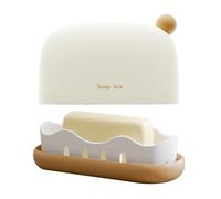 Genérico Estuche de Jabón para Viajes | Portátil Pequeño Hermético e Impermeable,Protector de Pastillas de Jabón de Viaje,para Viajes, Camping, Hotel, Aire Libre, Carretera y Hogar