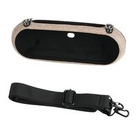 Genérico Estuche de Transporte de Silicona para Beats Pill Modelo 2024 Estuche para Altavoz con Correa para el Hombro (Gold)