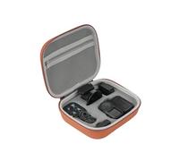 Genérico Estuche de Transporte para dji OSMO Nano Accesorios de cámara Deportiva, Bolsa de Almacenamiento portátil Impermeable PU Cubierta Protectora de la Concha Dura (Naranja)