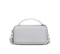 Genérico Estuche de Transporte y Almacenamiento Integrado con Forro para dji Osmo Action 6 Estuche de Viaje Impermeable de PU de Alta Capacidad Bolsa rígida Estuches de Viaje (Gris)