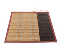 Genérico Estuche Enrollable para Pinceles de Caligrafía de Tamaño Grande 40X35 CM Funda para 9 Pinceles Organizador Portátil para Materiales de Arte Japonés Protección y Almacenamiento
