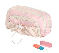 Genérico Estuche Estético para Lápices,Bolsa De Cordón para Utensilios - Bolsa de Almacenamiento Resistente al Agua, Grande y para Estuches Escolares de Adolescentes y Niños